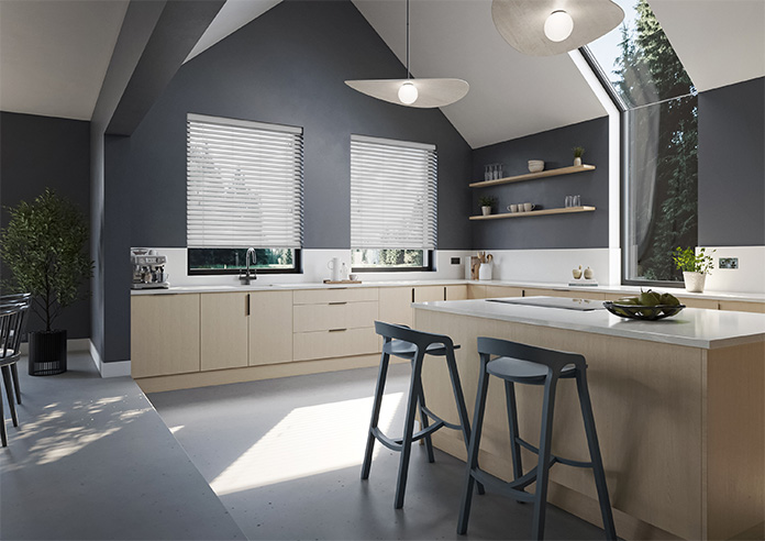 Ecowood, Cloud Grey Satin - Venetian Blind - Image 7